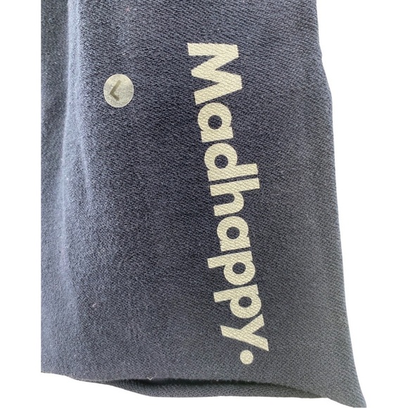 MadHappy Terry Cloth Navy Shorts Size Large NEW - Picture 2 of 4